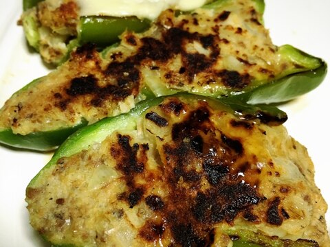 お魚レシピ 挽肉いらず ピーマンの肉詰め風 レシピ 作り方 By かみゆか 楽天レシピ お魚レシピ 挽肉いらず ピーマンの肉詰め風 レシピ 作り方 By かみゆか 楽天レシピ